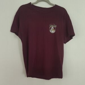 Retrofit Maroon Tee